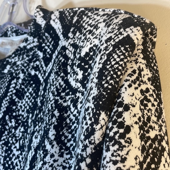 NWT. Culpos x Inc Snake Print Long Sleeve Mini Dress. XXS. - Picture 6 of 12